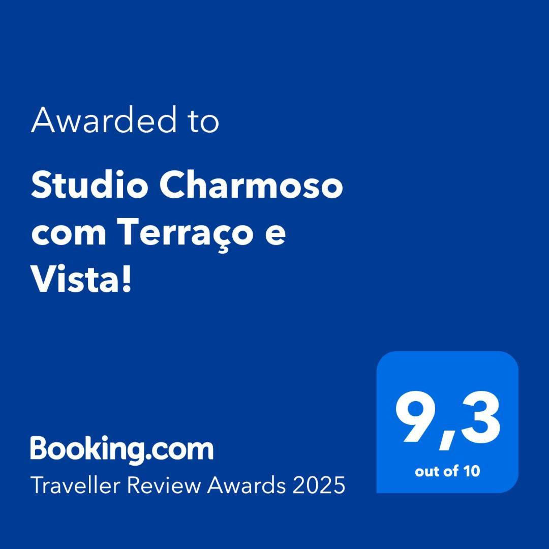 Studio Charmoso Com Terraco E Vista! Сан-Пауло Экстерьер фото